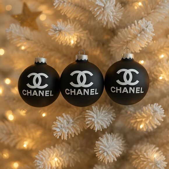 Black Chanel Ornaments - Picture 3 of 8